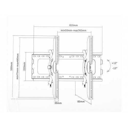 Кронштейн Ultramounts UM 843T (черный) 6