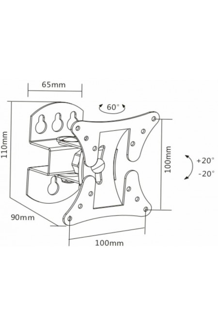 Кронштейн Ultramounts UM 857 (черный) 3