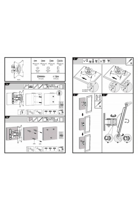 Кронштейн Ultramounts UM 858 (черный) 1