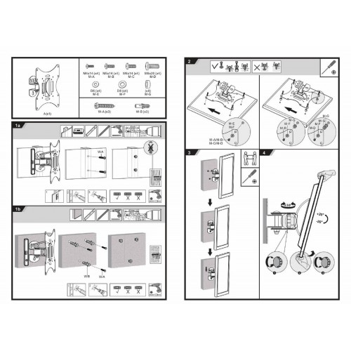 Кронштейн Ultramounts UM 858 (черный) 1