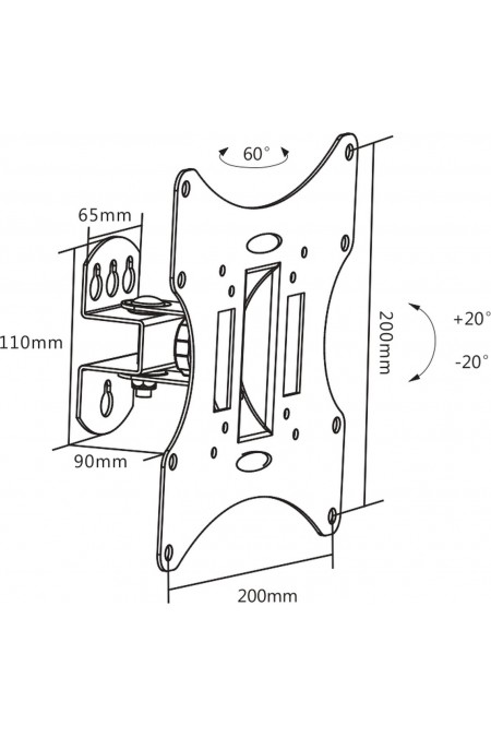 Кронштейн Ultramounts UM 858 (черный) 5