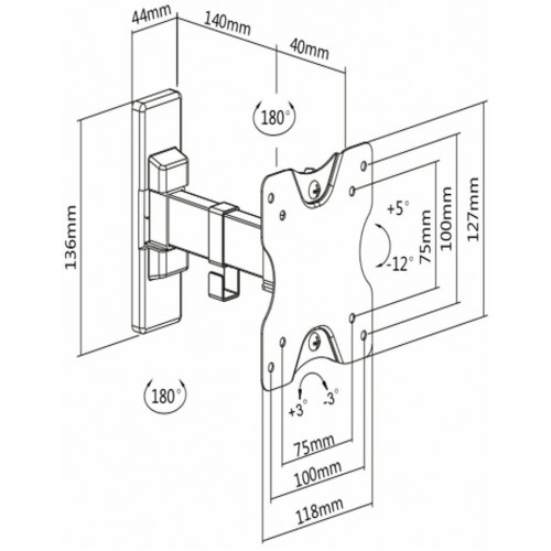 Кронштейн Ultramounts UM 860 (черный) 7