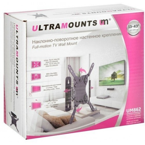 Кронштейн Ultramounts UM 862 (черный) 3