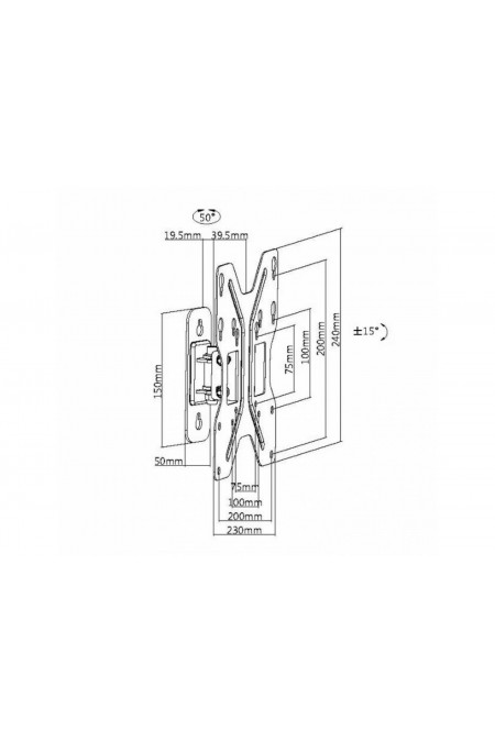 Кронштейн Ultramounts UM 863 (черный) 1
