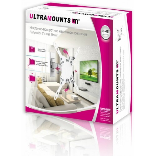 Кронштейн Ultramounts UM 864 (белый) 2