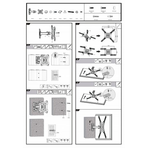 Кронштейн Ultramounts UM 868 (черный) 2