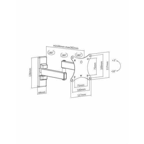 Кронштейн Ultramounts UM 875 (черный) 7