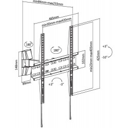 Кронштейн Ultramounts UM 878 (черный)