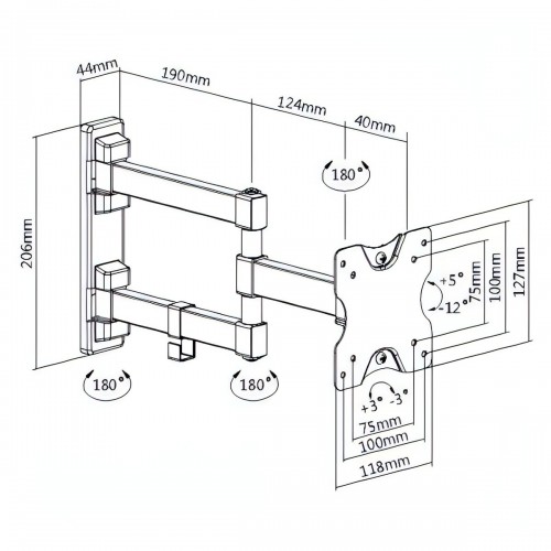 Кронштейн Ultramounts UM 894 (черный) 3