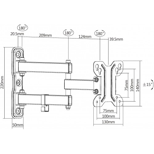 Кронштейн Ultramounts UM 896 (черный) 1