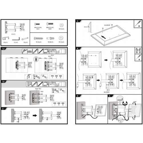 Кронштейн Ultramounts UM 896 (черный) 8