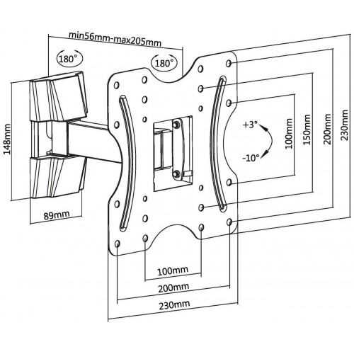 Кронштейн Ultramounts UM 897 (черный) 7