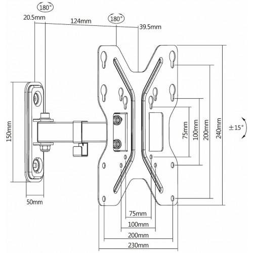 Кронштейн Ultramounts UM 898 (черный) 6