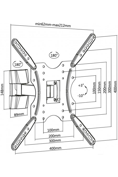 Кронштейн Ultramounts UM 901 (черный) 9
