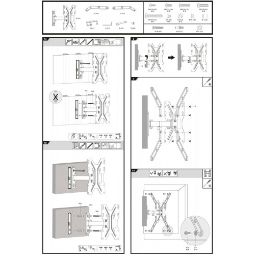Кронштейн Ultramounts UM 902 (черный) 2