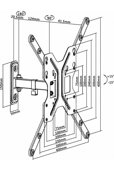 Кронштейн Ultramounts UM 902 (черный) 1