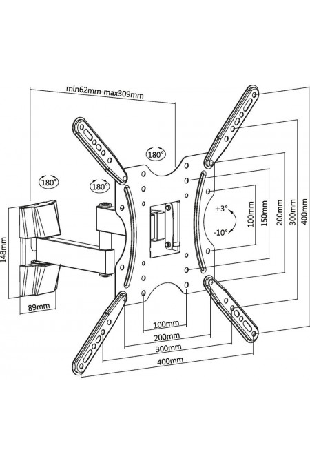 Кронштейн Ultramounts UM 903 (черный) 1
