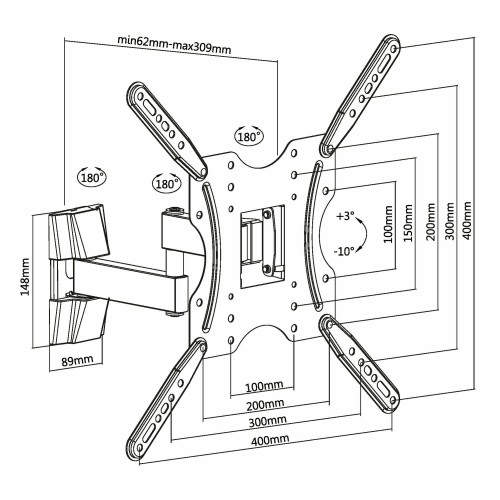 Кронштейн Ultramounts UM 903 (черный) 4