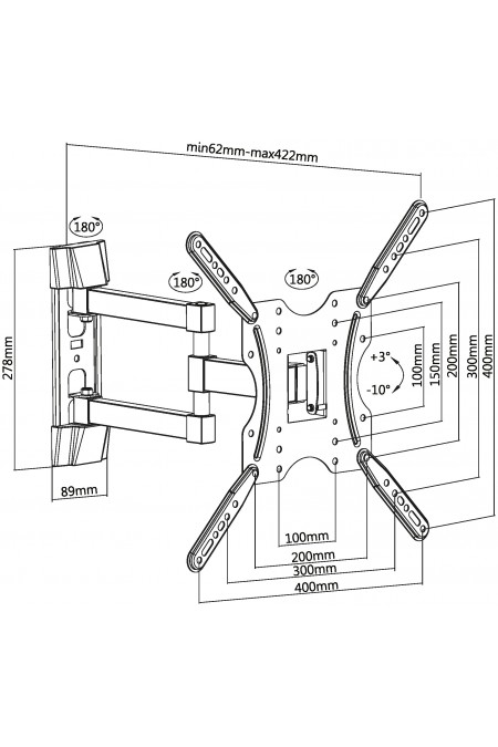 Кронштейн Ultramounts UM 904 (черный) 3