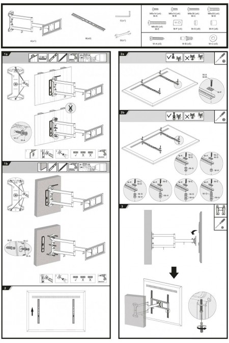 Кронштейн Ultramounts UM 906 (черный) 1