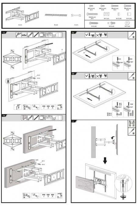Кронштейн Ultramounts UM 908 (черный) 3