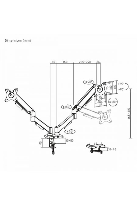 Кронштейн Ultramounts UM740 (черный) 1