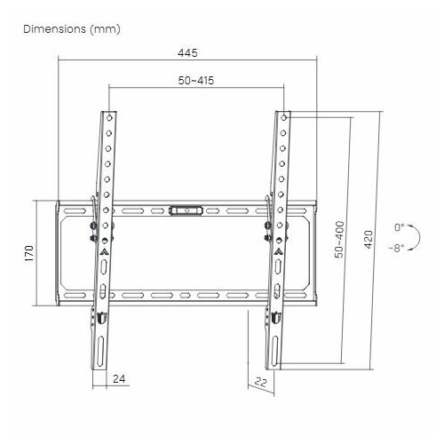 Кронштейн Ultramounts UM848 (черный) 1