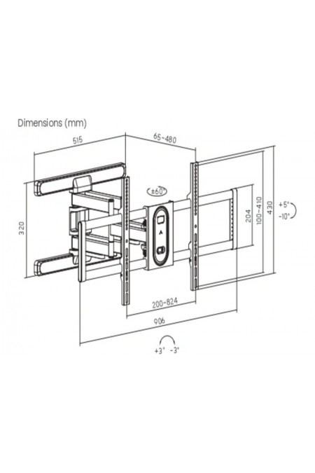 Кронштейн Ultramounts UM970 (черный) 6