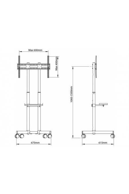 Стойка Arm Media PT-STAND-7 (черный) 1