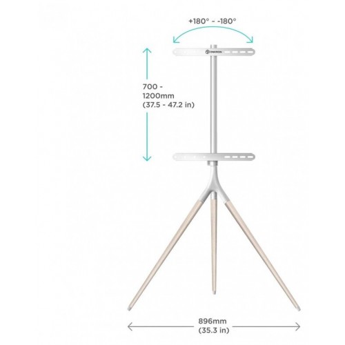 Стойка ONKRON TS1220 (белый) 2