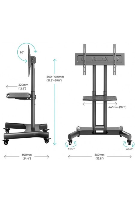 Стойка ONKRON TS1350 (черный) 5