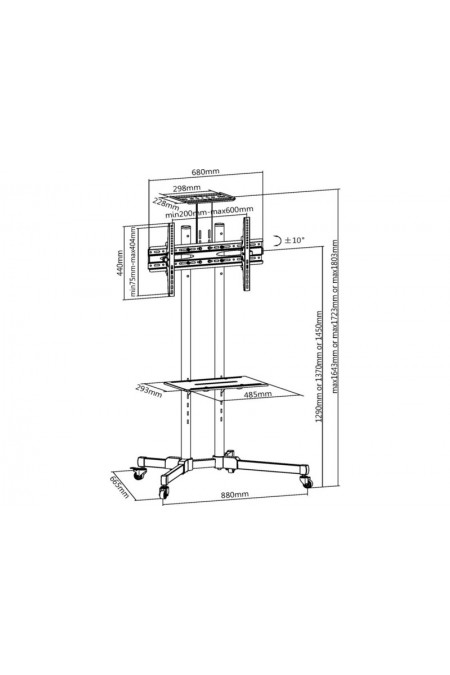 Стойка Ultramounts UM 262 (черный) 1