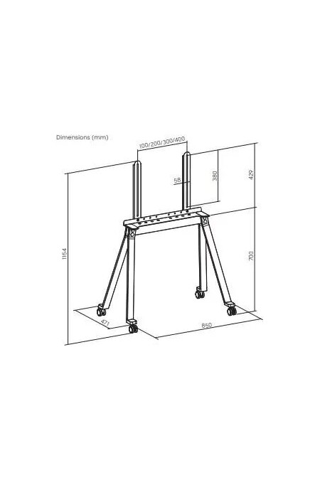 Стойка Ultramounts UM311B (черный) 5