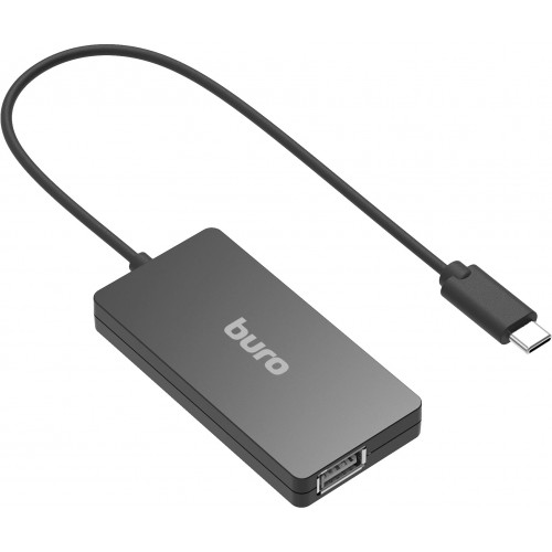 Разветвитель Buro USB-C BPH-C-1730 4порт. (BU-USBC-HUB-4U21) (черный) 2