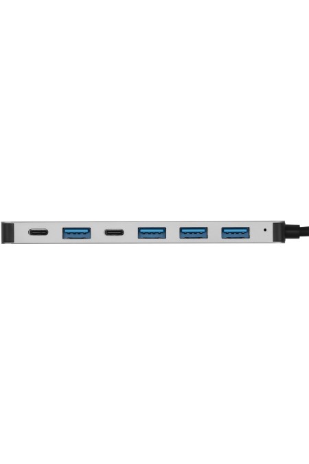 USB-концентратор DIGMA DHUB-7USB-AC 7 портов (серебристый) 3