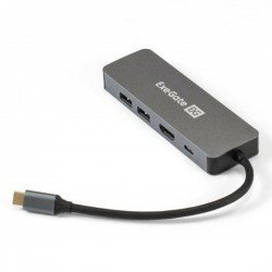 Док-станция ExeGate DUB-21C/PD/HL (серый)