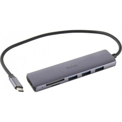 Док-станция Netac WF14GYCN (серый)