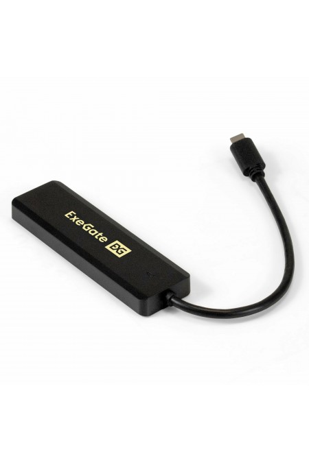 USB-концентратор ExeGate DUB-4CP/3 4 порта (черный) 1