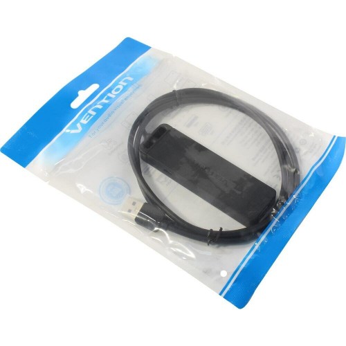 Концентратор Vention OTG USB 3.0 на 4 порта - 1м. CHLBF (черный) 1