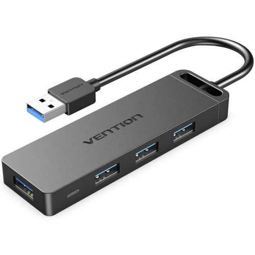 Концентратор Vention OTG USB 3.0 на 4 порта - 1м. CHLBF (черный) 3