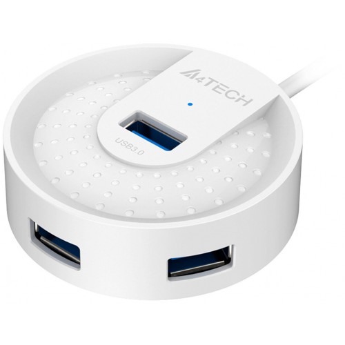 Разветвитель A4Tech USB 3.0 HUB-30 4порт (черный) 