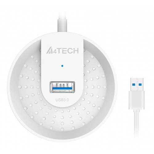 Разветвитель A4Tech USB 3.0 HUB-30 4порт (черный) 4