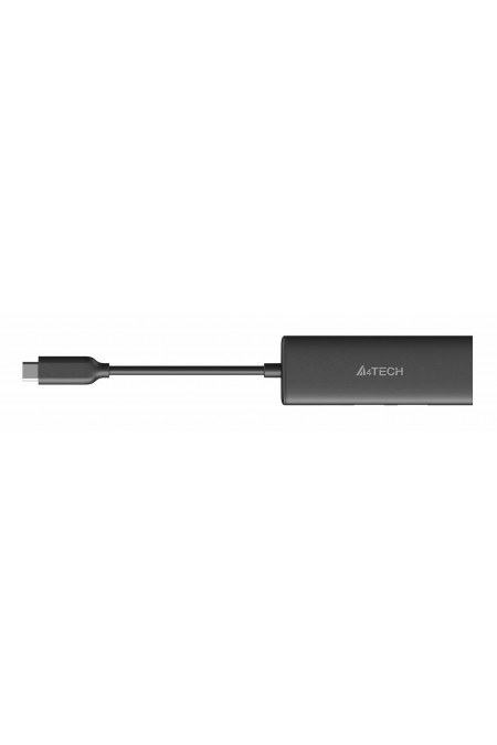 USB-разветвитель A4Tech DST-40C USB-C 2 порта (серый) 1