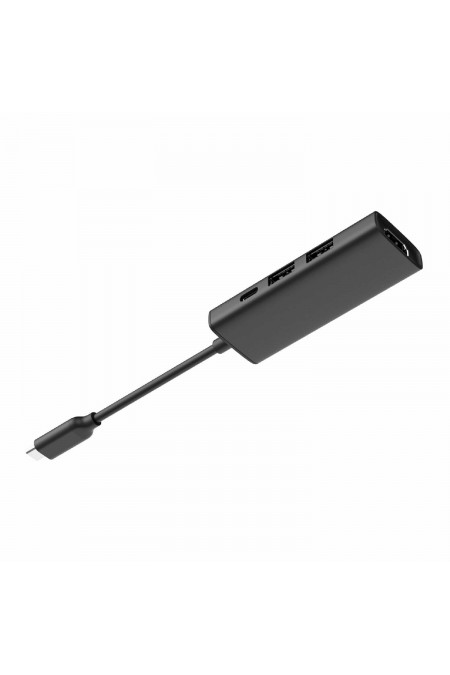 USB-разветвитель A4Tech DST-40C USB-C 2 порта (серый) 5