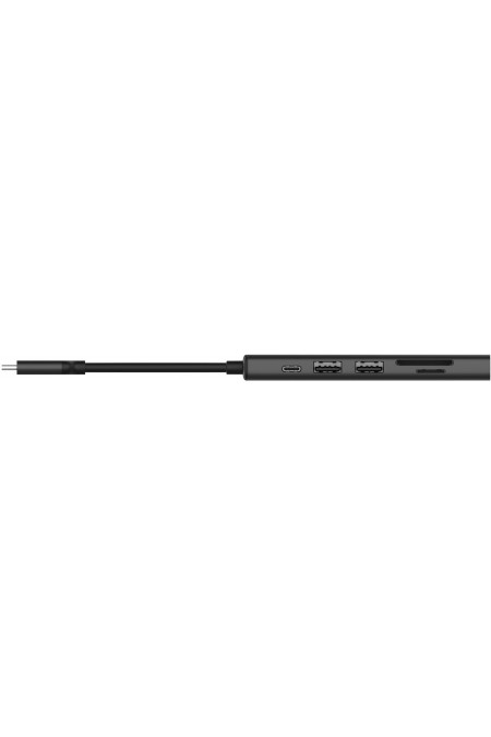 USB-разветвитель A4Tech DST-60C USB-C 2 порта (серый) 1
