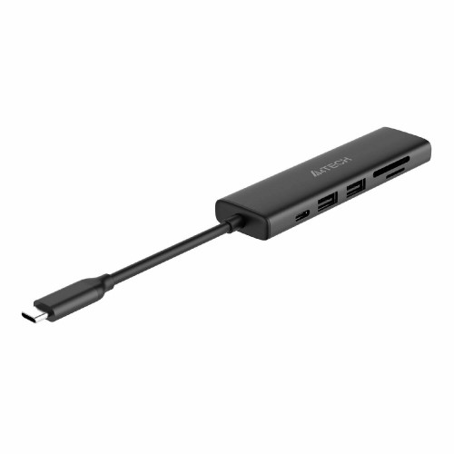 Разветвитель A4Tech USB-C DST-60C 2порт. (серый) 8