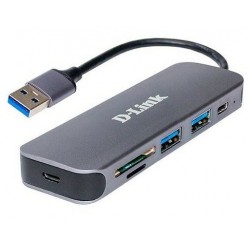 Разветвитель D-LINK USB 3.0 DUB-1325/A2A 2порт. (серый)