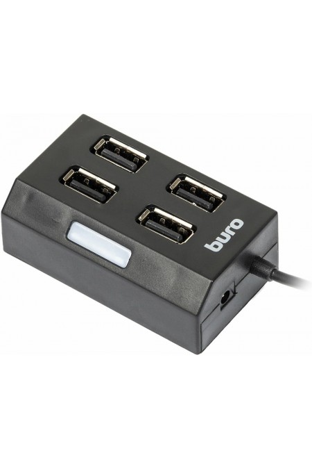 USB-концентратор Buro BU-HUB4-U2.0 4 порта (черный) 7