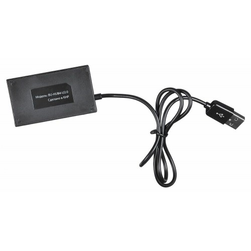 USB-концентратор Buro BU-HUB4-U2.0 4 порта (черный) 8