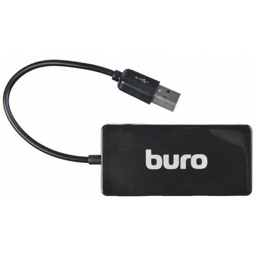 USB-концентратор Buro BU-HUB4-U2.0 4порт. (черный) 8